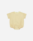 RELAXED BUBBLE ROMPER - YELLOW