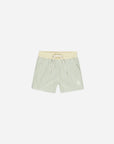 UPF 50+ ZWEMSHORT - SAGE STRIPE