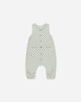 WOVEN JUMPSUIT - SAGE CHECK