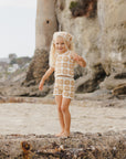 CROCHET TANK SET OF 2 - MARIGOLD DAISY