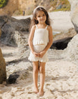 CROCHET TANK SET OF 2 - IVORY