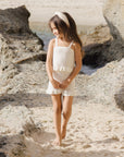 CROCHET TANK SET OF 2 - IVORY