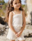 CROCHET TANK SET OF 2 - IVORY