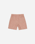 PERRY SHORT - POPPY GINGHAM