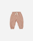 RELAXED JOGGER - POPPY STRIPE