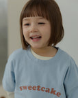 Sweet Cake Short Sleeve Tee Sky - baby & kids