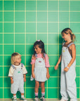 VHS SHORTS OVERALLS - kids