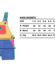 VHS SHORTS OVERALLS - kids