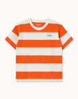 Stripes Knit Tee Red - KIDS