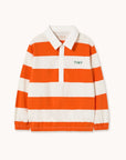Stripes Knit Polo Sleeve Tee - KIDS