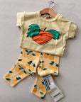 Oranges Rib Baby Pant - BABY