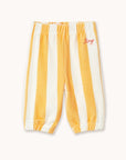 Yellow Stripes Towel Sweatpant - BABY