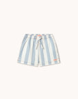 Stripes Twill Shorts Blue - KIDS