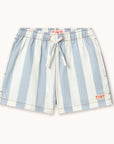 Stripes Twill Shorts Blue - KIDS