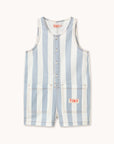 Gestreifter Twill-Overall - KIDS
