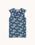 Blossoms Denim Dress - KIDS