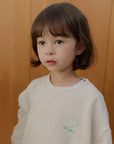Sweetheart Sweatshirt Natural - baby & kids