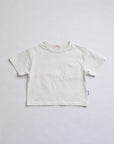 Square Short Sleeve Tee Ivory - baby & kids