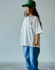 Square Short Sleeve Tee Ivory - baby & kids