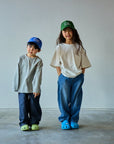 Square Short Sleeve Tee Ivory - baby & kids