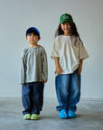 Square Short Sleeve Tee Ivory - baby & kids