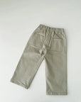 STRAIGHT FIT PANTS KHAKI