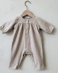 SNAP SUIT - BEIGE