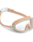 DUIKBRIL 3-9Y - aqua/oak beige