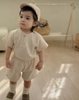 WAFFLE SET - shirt & short