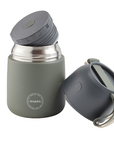 FOOD'IE - Thermos voor Baby’s & Volwassenen - Tropical Green