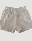 FLEECE SHORTS GREY MELANGE - BABY