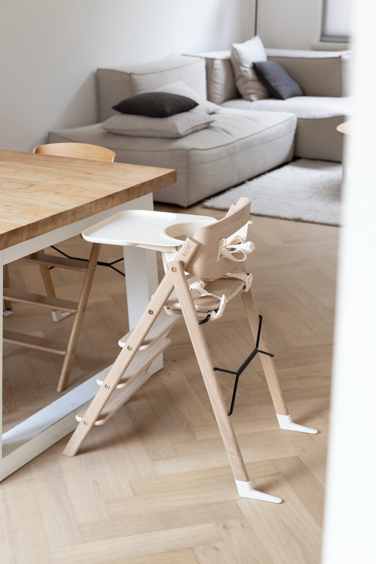 Klapp High Chair - OAK
