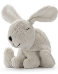 CUDDLY + HEAT PILLOW RABBIT SMALL - WHITE