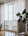 NOBLE VINTAGE COT WHITE - meegroei bed 140x70