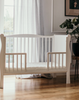 NOBLE VINTAGE COT WHITE - meegroei bed 140x70
