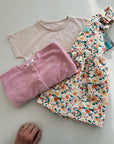 TERRY CARDIGAN PINK