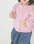 TERRY CARDIGAN PINK