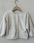TERRY CARDIGAN SKY