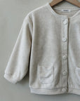 TERRY CARDIGAN SKY