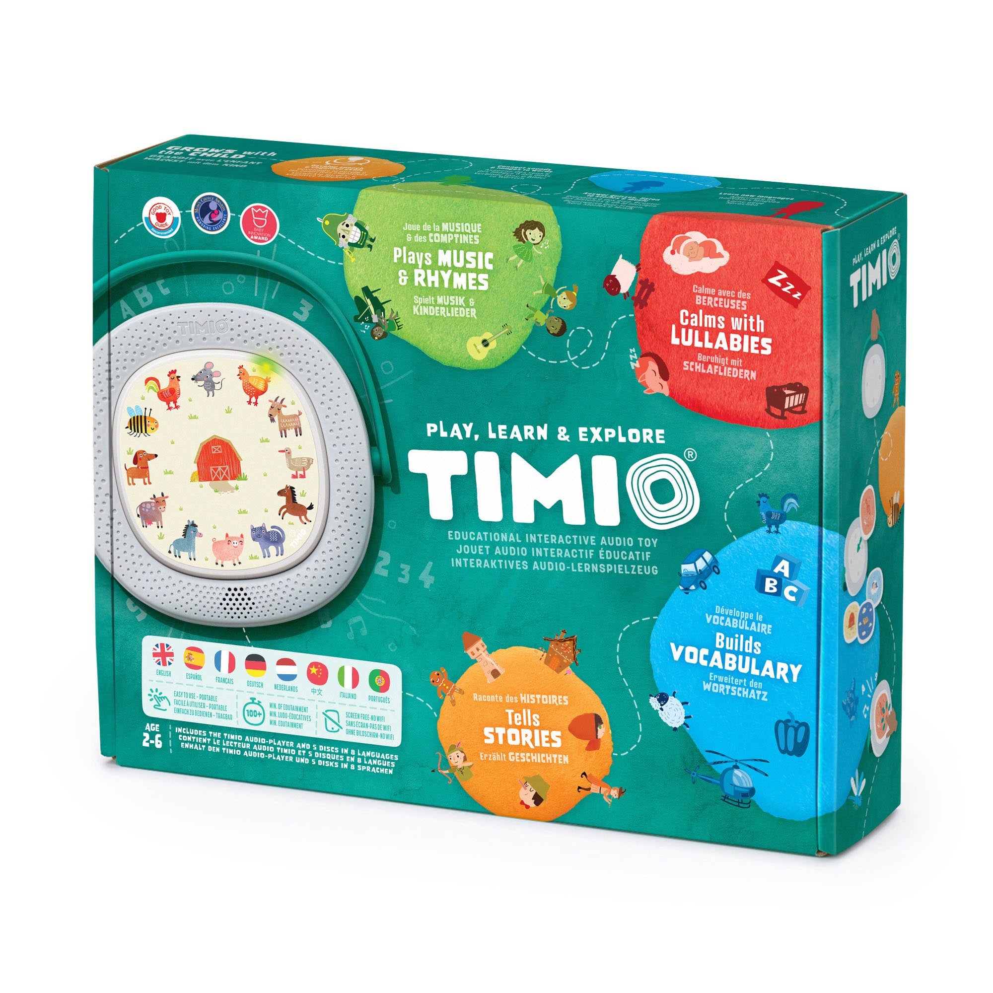 TIMIO STARTER KIT + 5 DISCS