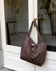 KAS Multi purpose tote - BROWN