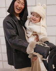TOAST COATED BUGGY MITTENS