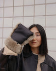 TOAST COATED BUGGY MITTENS