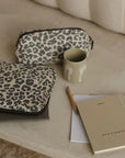 leopard soft cotton pouch studio noos