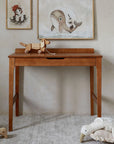 Kinderbureau met Lade - stardust vintage