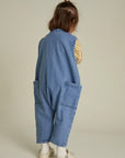 Wren Denim Sleeveless Overall