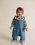 Wren Denim Sleeveless Overall