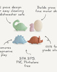 BATH SET 4-PACK - DINO'S