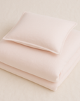 DEKBED OVERTREK JUNIOR 100X140 - Flamingo pink