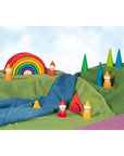 BOUWBLOKKEN - KLEINE REGENBOOG